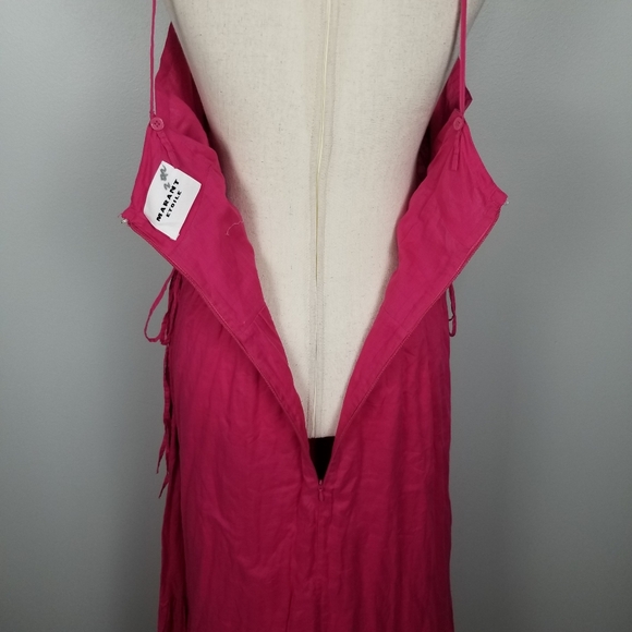NWT Isabel Marant Etoile Giana Maxi Dress Size 44 / Large - Picture 7 of 9